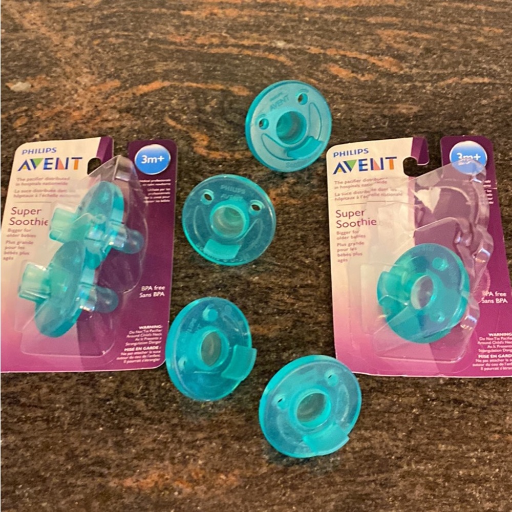 Avent pacifiers